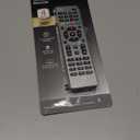 GE 4-Device Universal Remote Control, Designer Series, Brushed Nickel/Silver, 33709