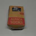 Juclise Alpaca Wool Crew Socks Men and Women,Thick Thermal Winter Cold Weather Hunting Hiking,Moisture Wicking Cushioned (Large, Dark Gray)