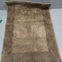 anllugs Bathroom Rugs 20" x 30", Non-Slip Extra Soft Absorbent Bath Rugs, Machine Washable Quick Dry Bath Mats for Bathroom Floor, Shower, Bathtub and Sink, Grayish Brown & Coffee
