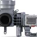 W10425238 W10605427 Washer Drain Pump Assembly Compatible with Whirlpool Duet Washing Machine Maytag Amana Crosley Clothes Washer Replacement Parts W10799064 W10799065 W10903216 W10918044 AP6023357