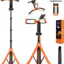 Saker Portable Camping Light with Stand 73inch 20000mAh Rechargeable LED Work Lights 800/3200 Lumen 4000/6500K Emergency Lights for Camping, Garage, Outdoor Work, Power Outages, Fishing LD18