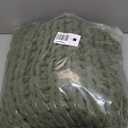 Chunky Knit Throw Blanket, 50''*60'' Knitted Throw Chenille Yarn for Bed Couch, Handmade Green Crochet Big Thick Blanket, Machine Washable Cute Comfy Blanket for Home Decor