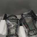 YSN 2 Pack Dusk to Dawn Outdoor Light Fixture Wall Mount Porch Lights Weather Resistant Exterior Sconce Light, Waterproof Wall Lantern for Porch, Garage, Backyard, Walkway, E26 Socket, Black