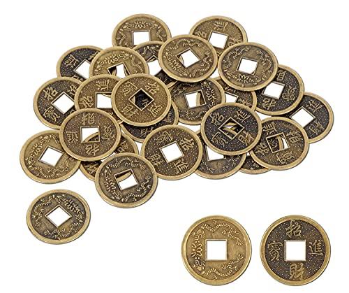 Beistle 57856 Authentic Chinese Good Luck Coins, 1 Inch, 10 Coins in Package
