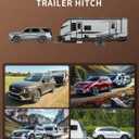 Class 3 Trailer Hitch 2-Inch Receiver Compatible with Hyundai Santa Fe 2021-2025; Kia Sorento 2021-2025| 4,000 lbs GTW / 600 lbs TW | Steel Construction, Rust-Proof, Bolt-On