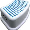  2pc Kids Bathroom Booster Step Stool, navy teal