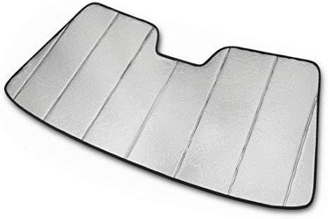 Autotech Park Foldable Sunshade Compatible with 2017-2023 Honda Ridgeline, Custom-fit Windshield Sun Shade