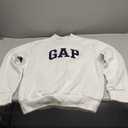 GAP Men's Logo Mockneck Crew Sweatshirt XS