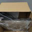 Dust Pans with Long Handle,Heavy Duty Metal Dust Pan with Handle,Upright Stand Up Dustpan with Dust Pan Teeth to Clean Hair for Home Kitchen Office Lobby Floor Garden