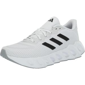 adidas Women's Switch Run Sneaker, White/Black/Halo Silver, 11