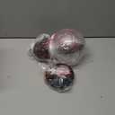 KSANA Globe Outdoor Pendant Light Fixture, Farmhouse Exterior Lights with Seeded Glass, Anti-Rust Ceiling Outdoor Light, Sphere Hanging Lantern for Front Door, Entry, Porch, and Gazebo, Bronze