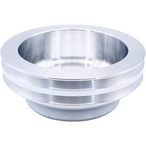 2 Groove LWP Crankshaft Pulley For SBC SB Chevy 350 Double Groove Crank Pulley Long Water Pump