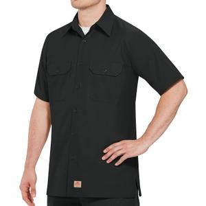Red Kap Men's Performance Tech 2 Piece Lined Collar Shirt, 6XL
