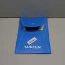 Sukeen Ear Warmers for Women, Soft Warm Double-Layer Winter Headbands for Women, Ponytail Non-Slip Ear Warmer Headband for Cold Weather Running Cycling Hiking Skiing, Black