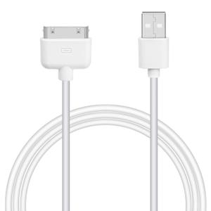 3 x iPhone 4s Cable USB Sync and Charging Cable for iPhone 4 4s 3G 3GS iPad 1 2 3 iPod Touch Nano 30 Pin Charger Cord Dock Adapter Data 3.3 Feet White