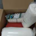 Outdoor Loveseat Cushions, Waterproof Weather & Fade Resistant Seat and Backrest Cushion Set for Couch, Swing, Bench, 46 x 26 Inch, Rust (46*26*4/1P+19*24/2P)