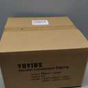 Kryonix Landscape Edging, Garden Edging 2 Inch Tall 40 FT Plastic Flexible with 40 Stakes for Gardens, Lawns, Landscaping, Flowerbeds