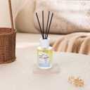 Reed Diffuser - Linen 4.06oz (120ml) 1 Pack Essential Oil Reed Diffuser Set with 8 Sticks, Long Lasting Fragrance for Home, Bathroom, Bedroom, Room, Decor