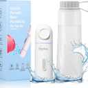 Portable Bidet for Travel  USB-C Rechargeable Handheld Sprayer 350ML, IPX7 Waterproof, 2 Modes, High Pressure Electric Bidet for Women & Men, Compatible with Water Bottles