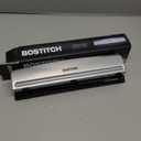 Bostitch Office Premium 3 Hole Punch, 12 Sheet Capacity, Metal, Rubber Base, Easy-Clean Tray, Silver