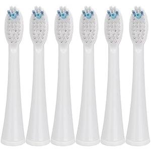 Toothbrush Heads Replacement for Waterpik SF-02W, SF-03W, SF-01W Sonic Fushion 2.0 Model, Brush Head with Cover 5 PCS, White