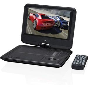 GPX PD901B PD901B Standard Portable DVD Player with 9-Inch Swivel Screen and Remote