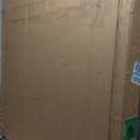 Amanti Art White Bathroom Mirror for Over Sink, 27x33 Alexandria White Wash Rectangle Vanity Mirror, Large Coastal Wood Frame, Hangs Horizonally and Vertically, Bathroom Wall Decor, Beveled Edge (Alexandria Rustic Brown)