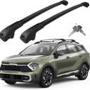 Roof Rack Cross Bars Compatible with Kia Sportage X-Line AWD/Sportage X-Pro/Sportage X-Pro Prestige with Raised Rails 2023-2025, Heavy Duty 300 LBS Anti-Theft Lock Cargo Carrier Crossbar for Bike