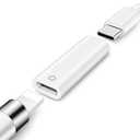Pencil Charger Adapter for Apple Pencil 1st Generation, USB C to for Lightning Adaptor Charging Dongle Connector Accessories USBC Pairing for iPad 10th Gen 11 A16, USB-C to iPencil 1st Gen Adapter