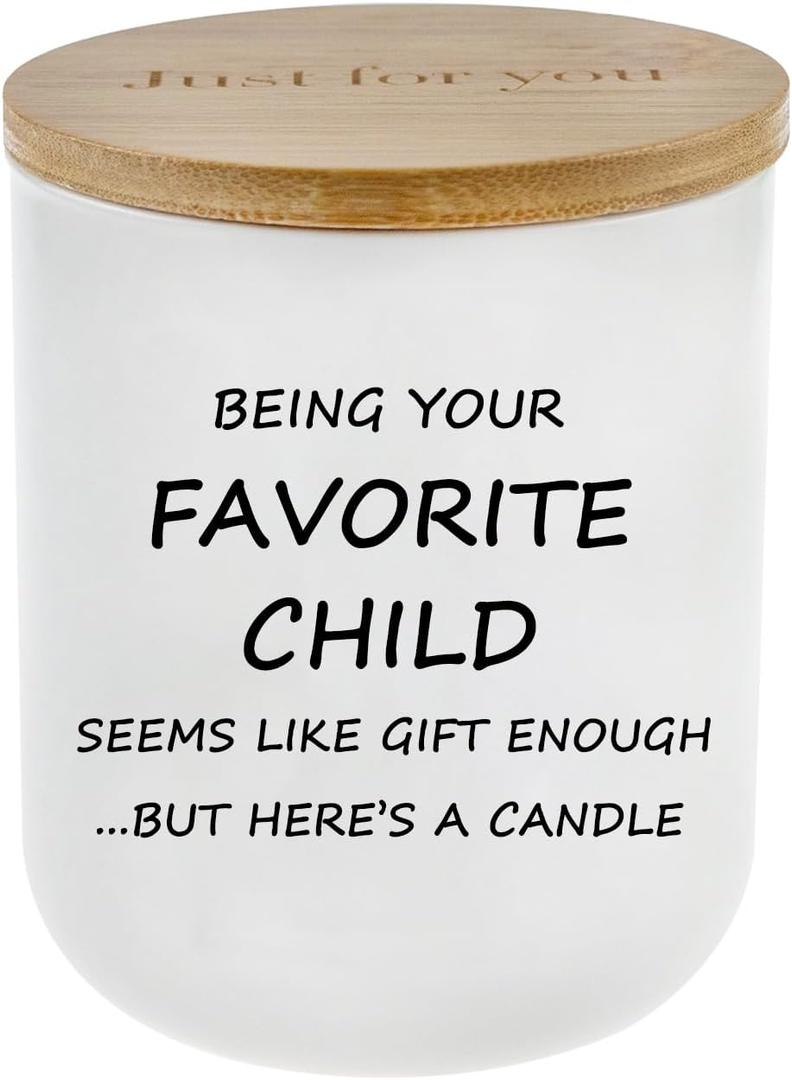 Gifts for Mom from Daughter Son, Funny Birthday & Mothers Day & Thanksgiving & Christmas Gifts, Vanilla Candles(11.5oz)