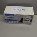 Steam Iron for Clothes, 1800W Cloth Iron with Ceramic Soleplate, Auto-Off, 20s Fast Heat-up,Burst of Steam, Self-Cleaning, 20.28oz Water Tank for Home Ironing