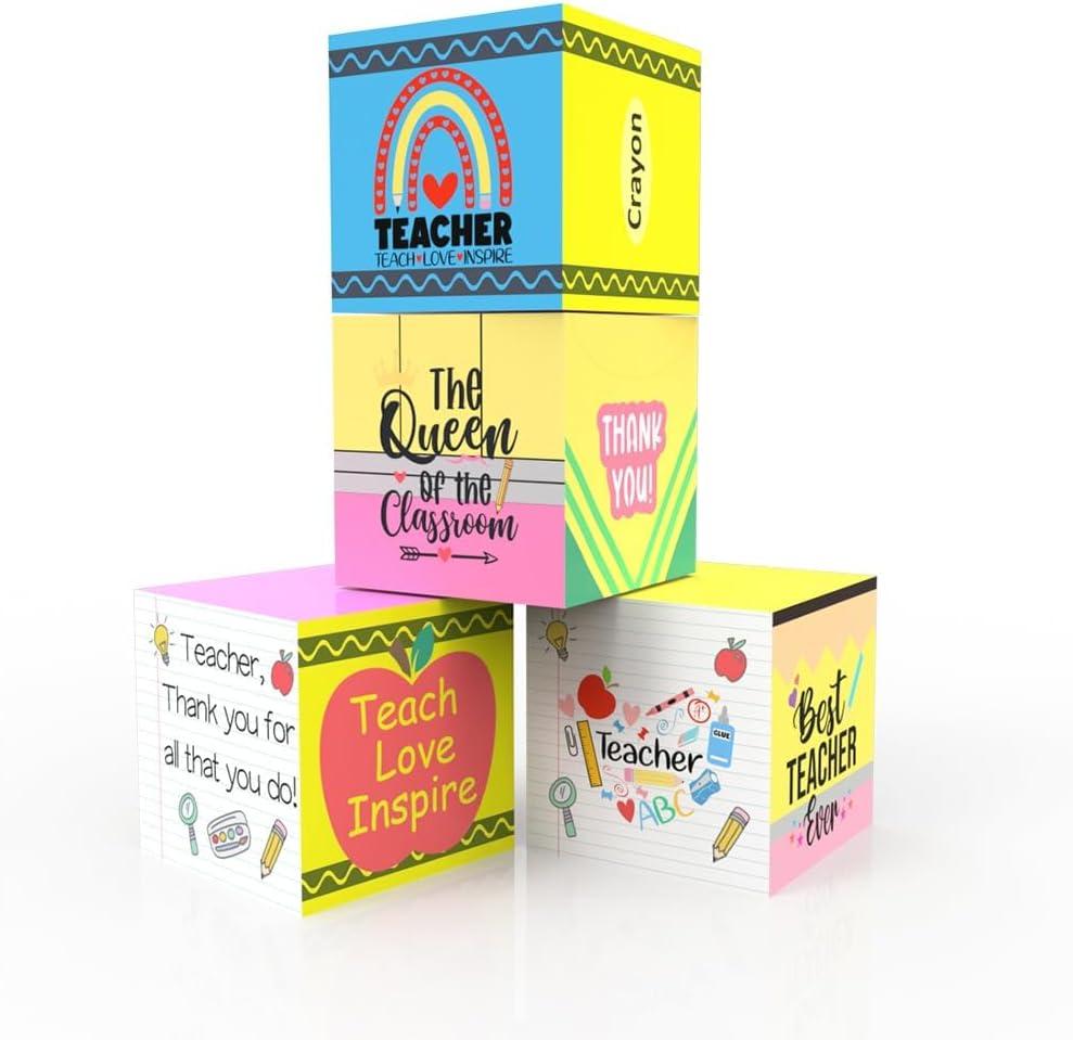 4 Pcs Teacher Appreciation Decoration Balloon Boxes Thank You Teacher Party Decorations for Teacher Appreciation Week Party Teacher Photo Prop Party Supplies
