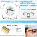 MARE AZZURO Blue Light Blocking Reading Glasses Women Cute Round Readers 1.0 1.25 1.5 1.75 2.0 2.25 2.5 2.75 3.0 3.5 4.0