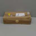 Mkono Wall Mounted Rack Set of 2 White Wood Bottle Glass Holder Floating Shelves with Stemware Hanger Modern Plants Photos Display Storage Holder for Kitchen Dining Room Bar, 17 Inch (White and Gold)