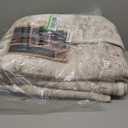 7x9 Washable Neutral Area Rug Beige Vintage Living Room Bedroom Carpet Non-Slip Soft Low Pile Floral Indoor Throw Rug for Dining Room Entryway Office