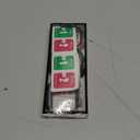 6 Pack Case with Tempered Glass Screen Protector for Apple Watch Series 11 Series 10 46mm, Ultra-Thin Scratch Resistant Full Protective Hard PC Bumper Cover for Apple Watch 46mm (Black/Clear/Starlight/Silver/Blue/Green)