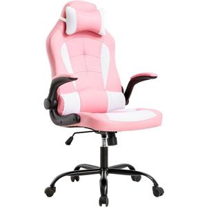 RC66-PINK BestOffice Ergonomic Office Gaming Chair 848837080624