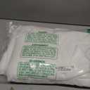 RYB HOME White Sheer Curtains Linen Texture Window Panels, Semi Sheer Light Filetring Rod Pocket & Back Tab Drapes for Bedroom, 52 x 84 inches, Pack of 2