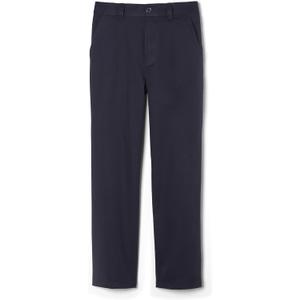 French Toast Boys Pull-on Relaxed Fit School Uniform Pant (Standard & Husky) (8, Navy)