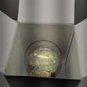 Valentine's Day Rose Gifts for Her Birthday Gift for Women Galaxy Glass Rose in Glass Dome Forever Eternal Crystal Roses with Butterfly Valentine's Day Gifts for Daughter Mom Wife Girlfriend Colorful