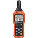 Protmex PT6508 Temperature Humidity Meter, Digital Thermometer Hygrometer Monitor with Ambient, Dew Point, Wet Bulb for Indoor/Outdoor MIN, MAX, Data Hold, LCD Backlight