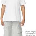 Gildan Youth DryBlend T-Shirt, Style G8000B, 2-Pack (White, L)