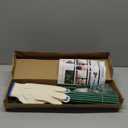 MAXPACE 93pcs Garden Stakes Kit: Includes 30 Sets of Fiberglass Plant Sticks Supports & Accessories for DIY 4ft, 5ft, 6ft, 7ft Stakes for Tomato, Vegetables, Indoor & Outdoor Gardening Supplies