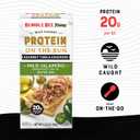 Bumble Bee Prime Protein on the Run Snack Kit, Pack of 12 - Gourmet Tuna Marinated in Olive Oil & Mild Jalapeno with Crackers and Serving Utensil - Easy Open Can (EXP 09/30/27)