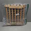 New brothread 2X60 Spools Wooden Thread Rack/Thread Holder Organizer with Hanging Hooks for Embroidery Quilting and Sewing threads