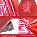 KatchOn, Happy Valentines Day Banner - XtraLarge 72x44 Inch | Neon Valentines Day Backdrop, Valentines Day Decorations | Valentines Backdrop for Photography | Valentines Banner, Valentines Decorations