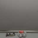 Double Curtain Rods Heavy Duty Window Treatment Rods 36-72 Inches, 1 Inch Front and 5/8 Inch Diameter Back Telescoping Drapery Rod with Clear Round Finials, Brushed Nickel