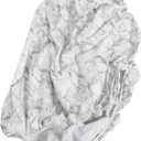 Elastic Table Cover with Pvc Material Dining Table Protector for Outdoor Use Easy to Install with Elastic Band for Patio Gatherings and Events