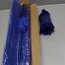 Microfiber Duster, 8PCS Feather Duster with 100 Inch Telescoping Extension Pole, Reusable Bendable Dusters, Washable Lightweight Dusters for High Ceiling, Fan, Blinds, Window, Corners, Blue