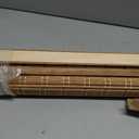 LazBlinds No Tools No Drill Cordless Bamboo Roman Shades, Light Filtering Window Treatment, Roll Up Bamboo Blinds for Windows 23'' W x 48'' H, Brown